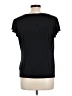 Essentials by Milano Black Short Sleeve Top Size L - photo 2