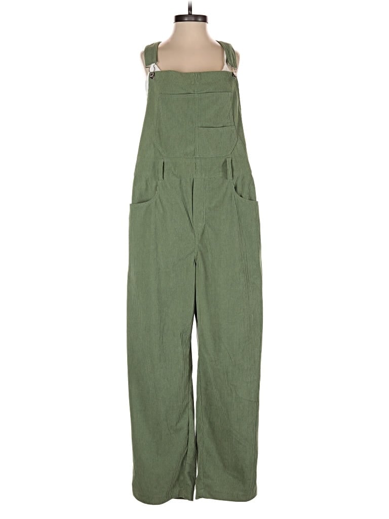 Pre-owned Jeans Overalls In Green