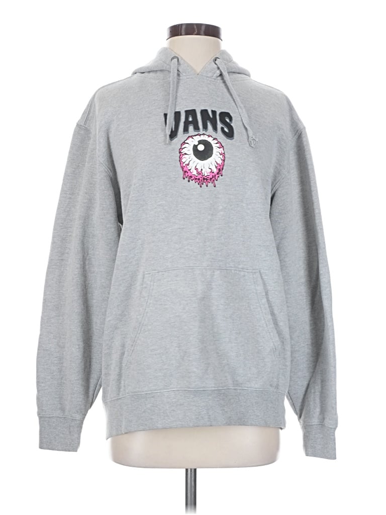 Pre-owned Vans Sweatshirt In Gray