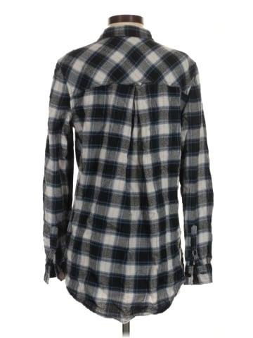 BDG Long Sleeve Button-Down Shirt (view 2)
