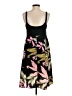 CAbi 100% Polyester Tropical Black Cocktail Dress Size S - photo 2