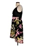 CAbi 100% Polyester Tropical Black Cocktail Dress Size S - photo 5