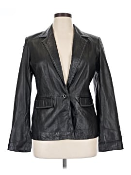 INC International Concepts Leather Jacket (view 1)
