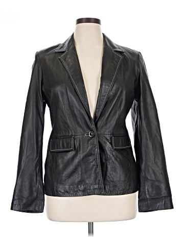 INC International Concepts Leather Jacket (view 1)