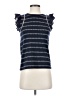 Ann Taylor Blue Sleeveless Blouse Size XXS (petite) - photo 1