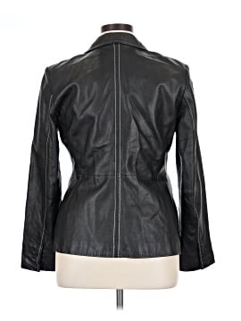 INC International Concepts Leather Jacket (view 2)