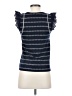 Ann Taylor Blue Sleeveless Blouse Size XXS (petite) - photo 2