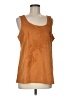 Soft Surroundings Orange Sleeveless Blouse Size M - photo 1