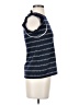 Ann Taylor Blue Sleeveless Blouse Size XXS (petite) - photo 4