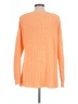 Soft Surroundings 100% Cotton Solid Orange Pullover Sweater Size L - photo 2