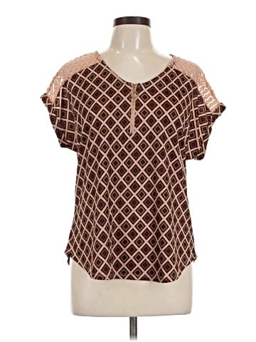 Daisy Fuentes Short Sleeve Blouse (view 1)