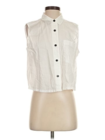 Everlane Sleeveless Button-Down Shirt (view 1)