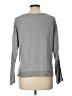 Ella Moss Gray Long Sleeve Top Size L - photo 2