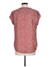 Fun2Fun 100% Polyester Red Short Sleeve Blouse Size L - photo 2