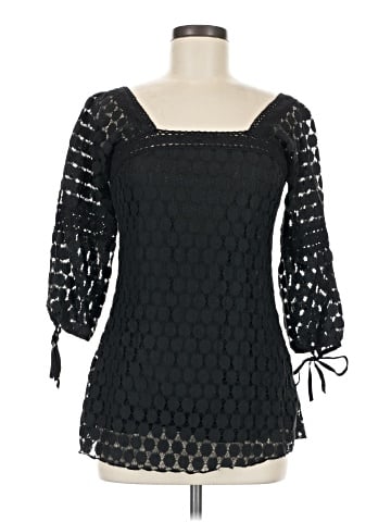 Solitaire 3/4 Sleeve Blouse (view 1)