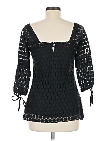 Solitaire 3/4 Sleeve Blouse (view 2)
