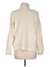 L.L.Bean 100% Polyester Solid Ivory Turtleneck Sweater Size M - photo 2