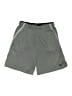 Nike 100% Polyester Gray Athletic Shorts Size M - photo 1