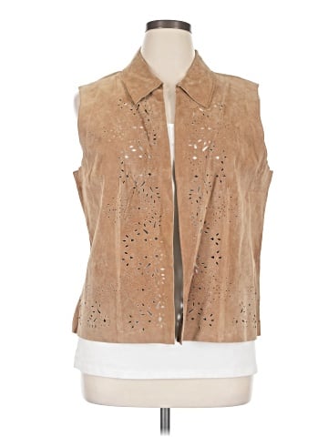 Coldwater Creek Leather Jacket (view 1)