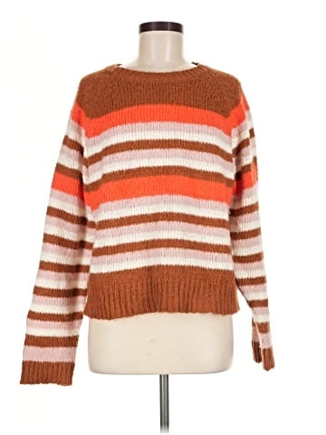Line & Dot Pullover Sweater (view 1)