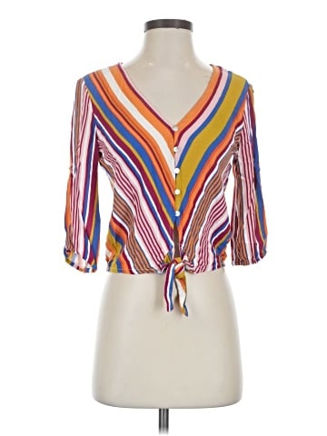 Mi ami 3/4 Sleeve Blouse (view 1)