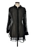 DKNY Black Long Sleeve Blouse Size L - photo 1