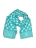 Target 100% Polyester Polka Dots Teal Scarf One size - photo 1