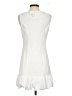 Cato Solid White Casual Dress Size S - photo 2