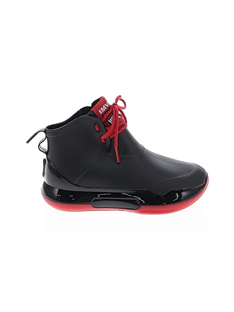 Pre-owned Assorted Brands Rain Boots In Black