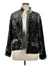 Chico's 100% Polyester Paisley Silver Jacket Size XL (3) - photo 1