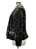 Chico's 100% Polyester Paisley Silver Jacket Size XL (3) - photo 5