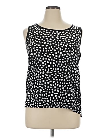August Silk Sleeveless Blouse (view 1)
