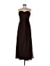 Bill Levkoff 100% Polyester Brown Cocktail Dress Size 10 - photo 1