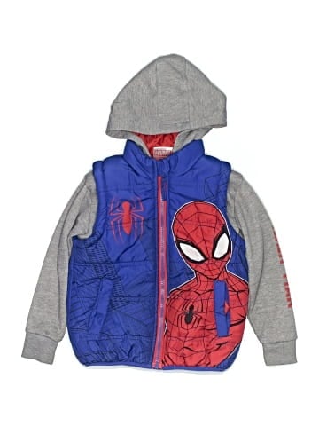 Spiderman Zip Up Hoodie (view 1)