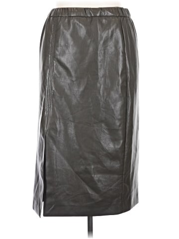T Tahari Faux Leather Skirt (view 1)