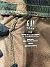 Gap 100% Polyester Camo Green Shorts Size 8 - photo 3
