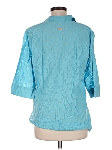 Columbia 3/4 Sleeve Button-Down Shirt (view 2)