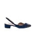 Veronica Beard 100% Leather Blue Heels Size 8 - photo 1