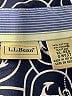 L.L.Bean Paisley Blue Long Sleeve Blouse Size XL - photo 7
