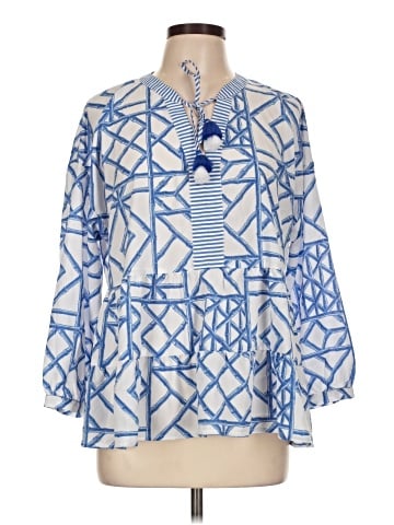 Vineyard Vines 3/4 Sleeve Blouse (view 1)