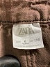 Zara Kids Brown Jeans Size 6 - photo 3