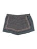 BCBGMAXAZRIA 100% Polyester Chevron-herringbone Blue Shorts Size L - photo 2