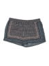 BCBGMAXAZRIA 100% Polyester Chevron-herringbone Blue Shorts Size L - photo 1