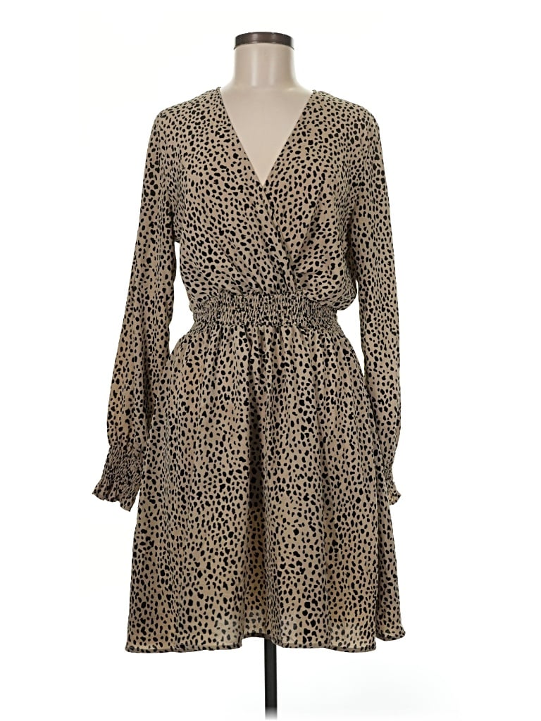 Pre-owned Prettygarden Casual Dress In Tan