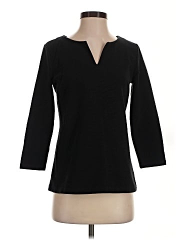 Talbots 3/4 Sleeve T-Shirt (view 1)
