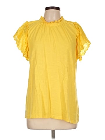 Crown & Ivy Short Sleeve Blouse (view 1)