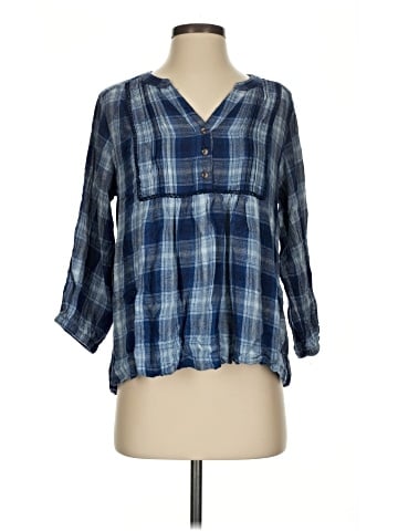 Wrangler Jeans Co 3/4 Sleeve Blouse (view 1)