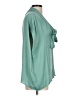 MNG 100% Polyester Teal Sleeveless Blouse Size 10 - photo 4