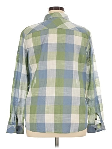 Natural Reflections Long Sleeve Button-Down Shirt (view 2)