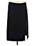 Worthington Solid Black Casual Skirt Size L - photo 1